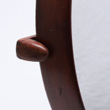 Mirror by Uno and Osten Kristiansson edition Luxus Sweden circa 1960 49x52cm