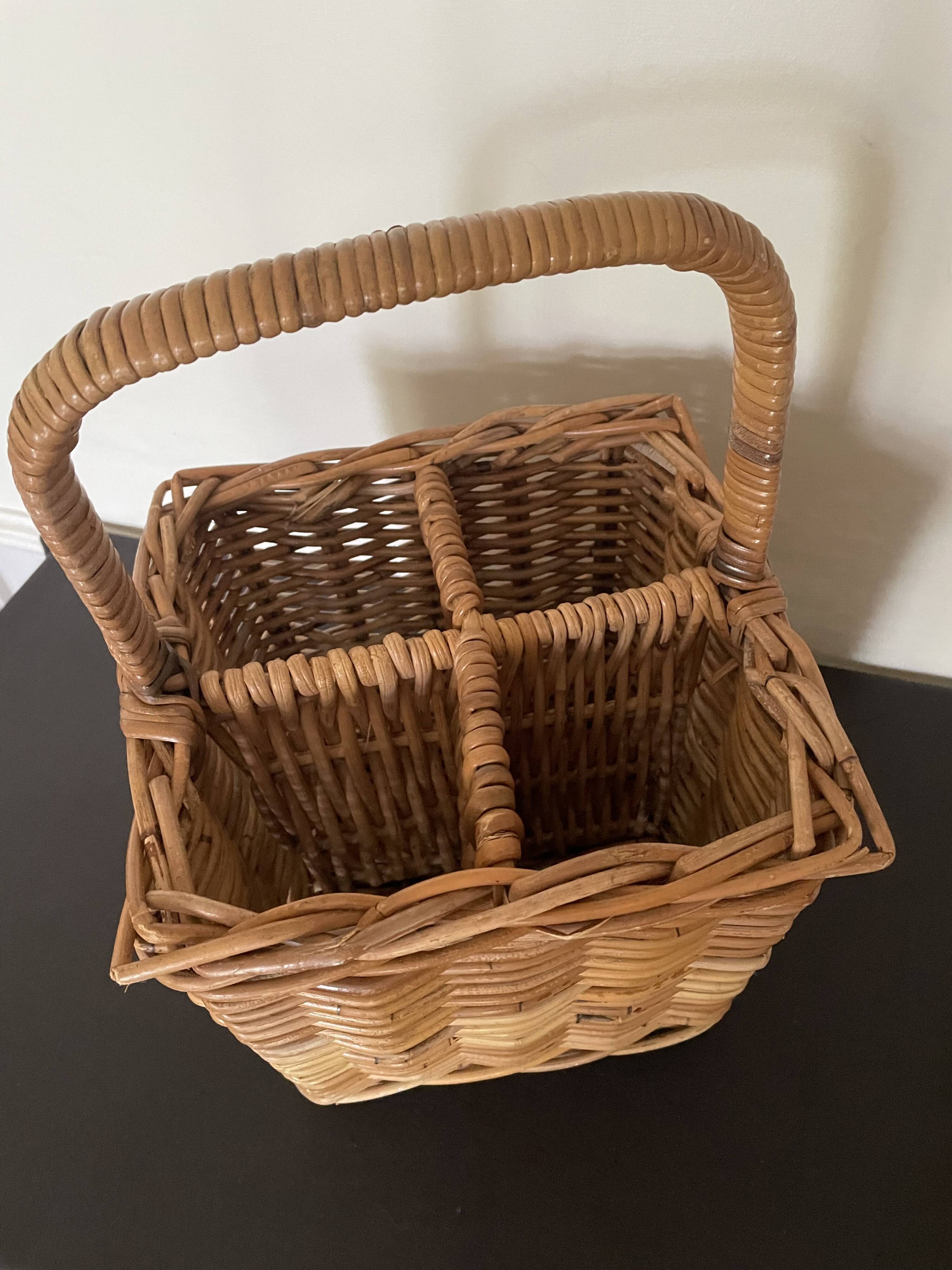 Bottle storage basket