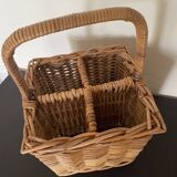 Bottle storage basket