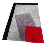 Vintage 80s wool rug 150x100