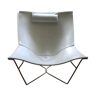 Fauteuil en cuir Semana par David Weeks pour Habitat