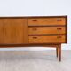Scandinavian design teak sideboard, manufacturer Bartels.