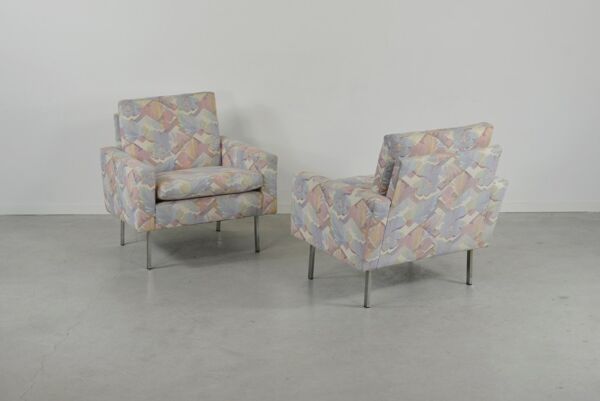 Set of 2 lounge chairs by Hans Kaufeld 1970