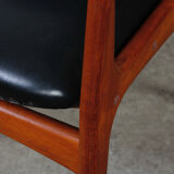 Vintage Teak Stuhl Design Arne Vodder Danish Mid Century