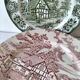 4 Lunéville & Ironstone plates – English Style decor