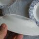 Lot of 6 hollow plates earthenware Creil Montereau décor Marie Louise