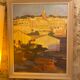 Tableau "Canal de Martigues, miroir aux oiseaux" 1980