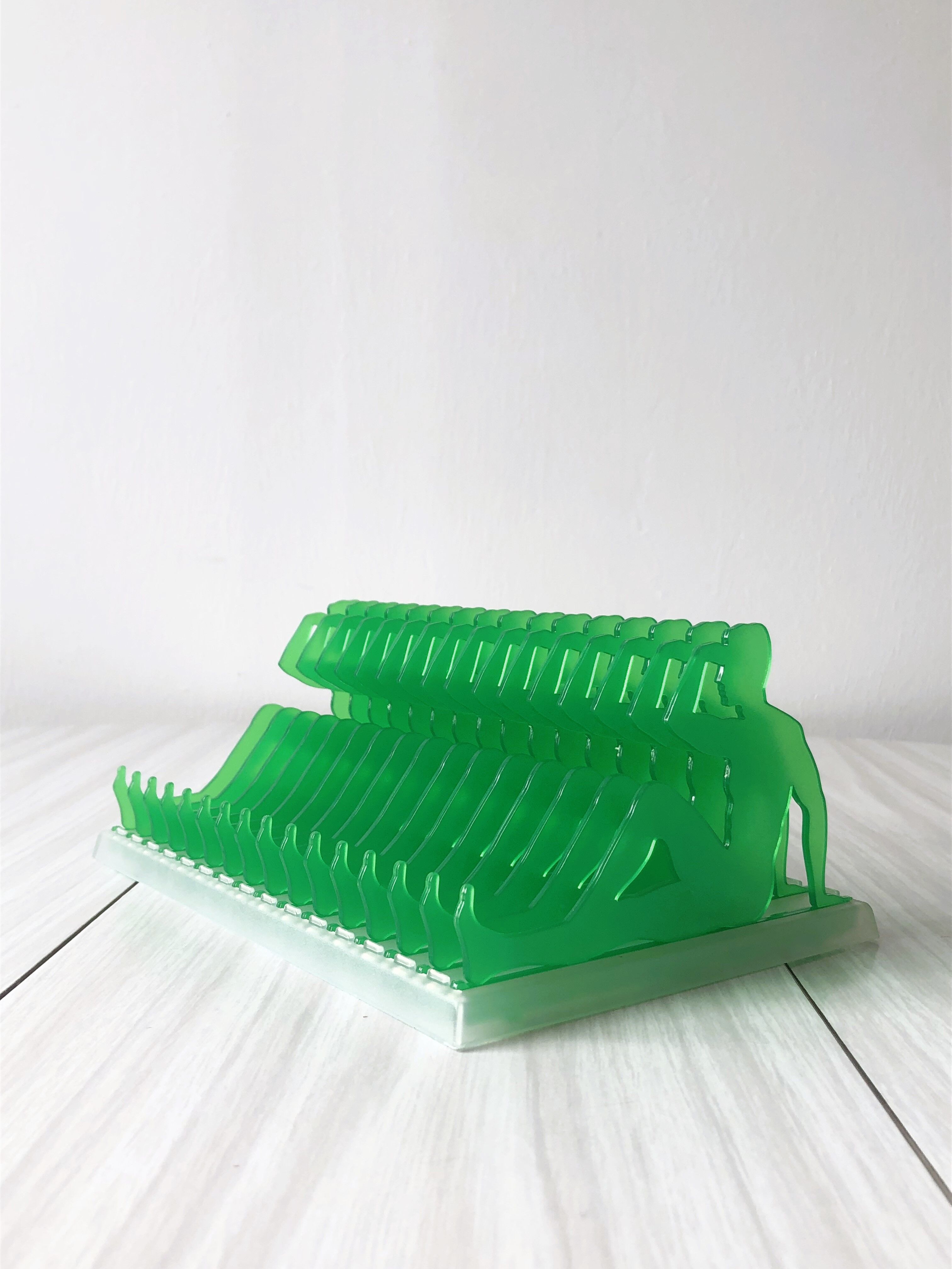 Green vinyl storage 90s', Peter Solomon SALLY