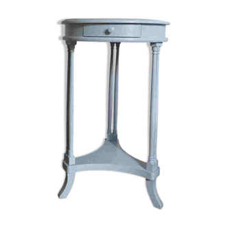 Side table / side table - sky blue