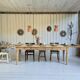 Table de ferme avec rallonges