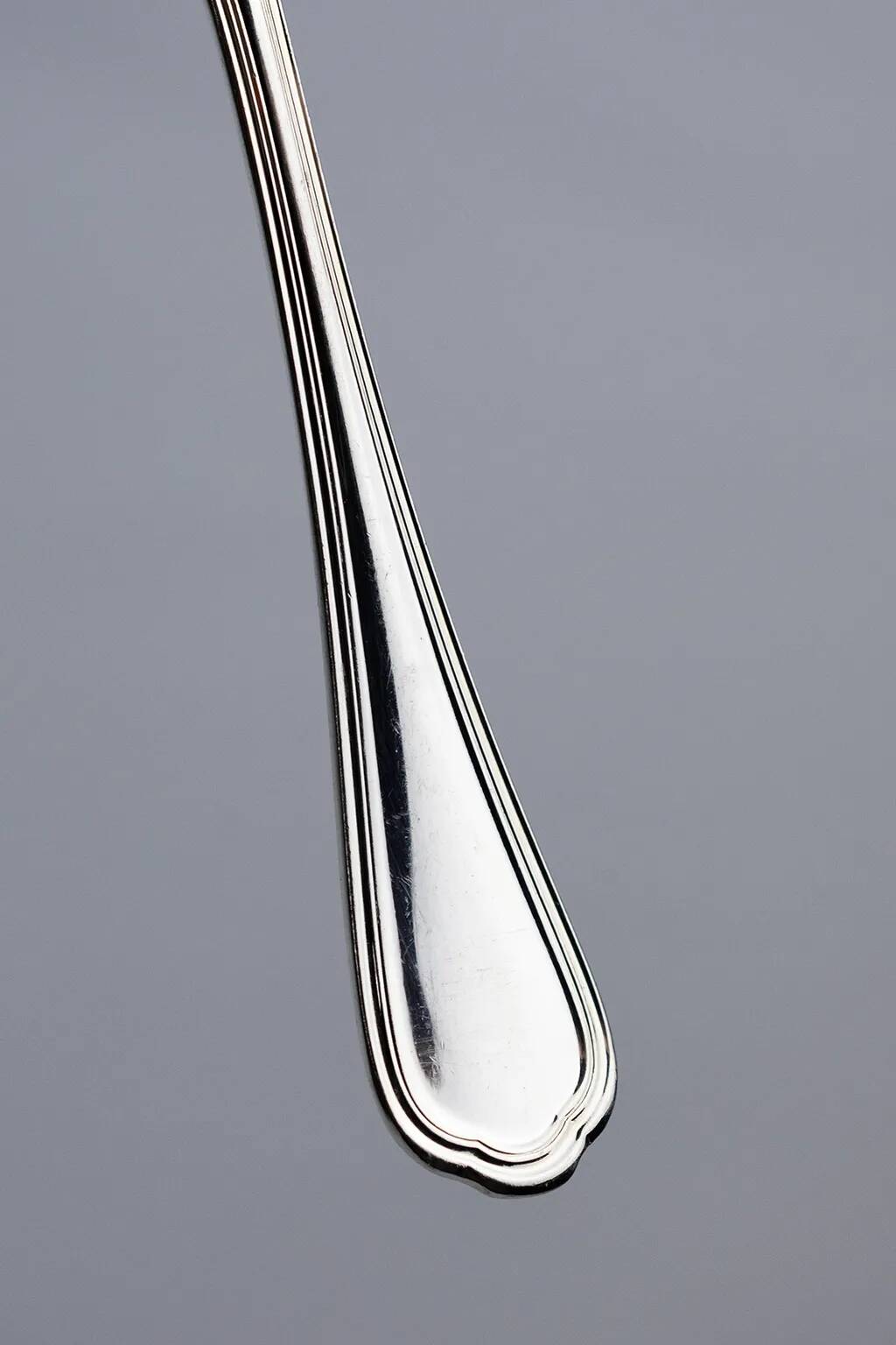 Christofle – 12 silver-plated coffee spoons Spatours in their case