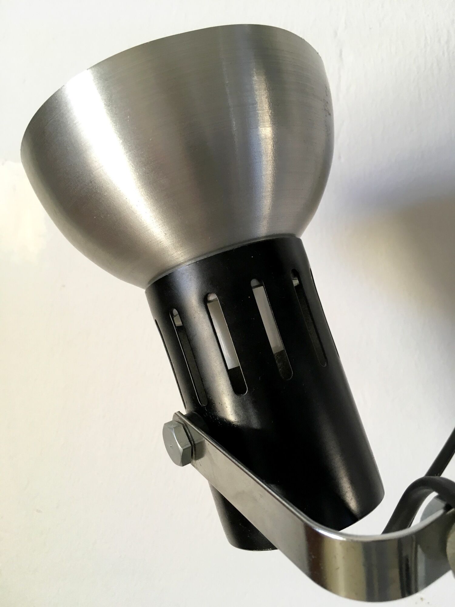 Floor lamp 3 vintage spots 70 years