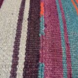 Vintage turkish Kilim cushion cover 40x40cm