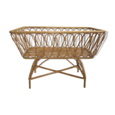 Baby vintage rattan bed