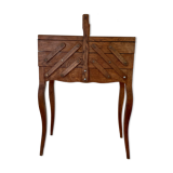 Vintage sewing worker