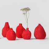 Designer vase/ else coral