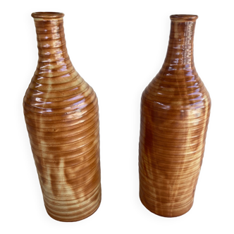 Bottles in sandstone