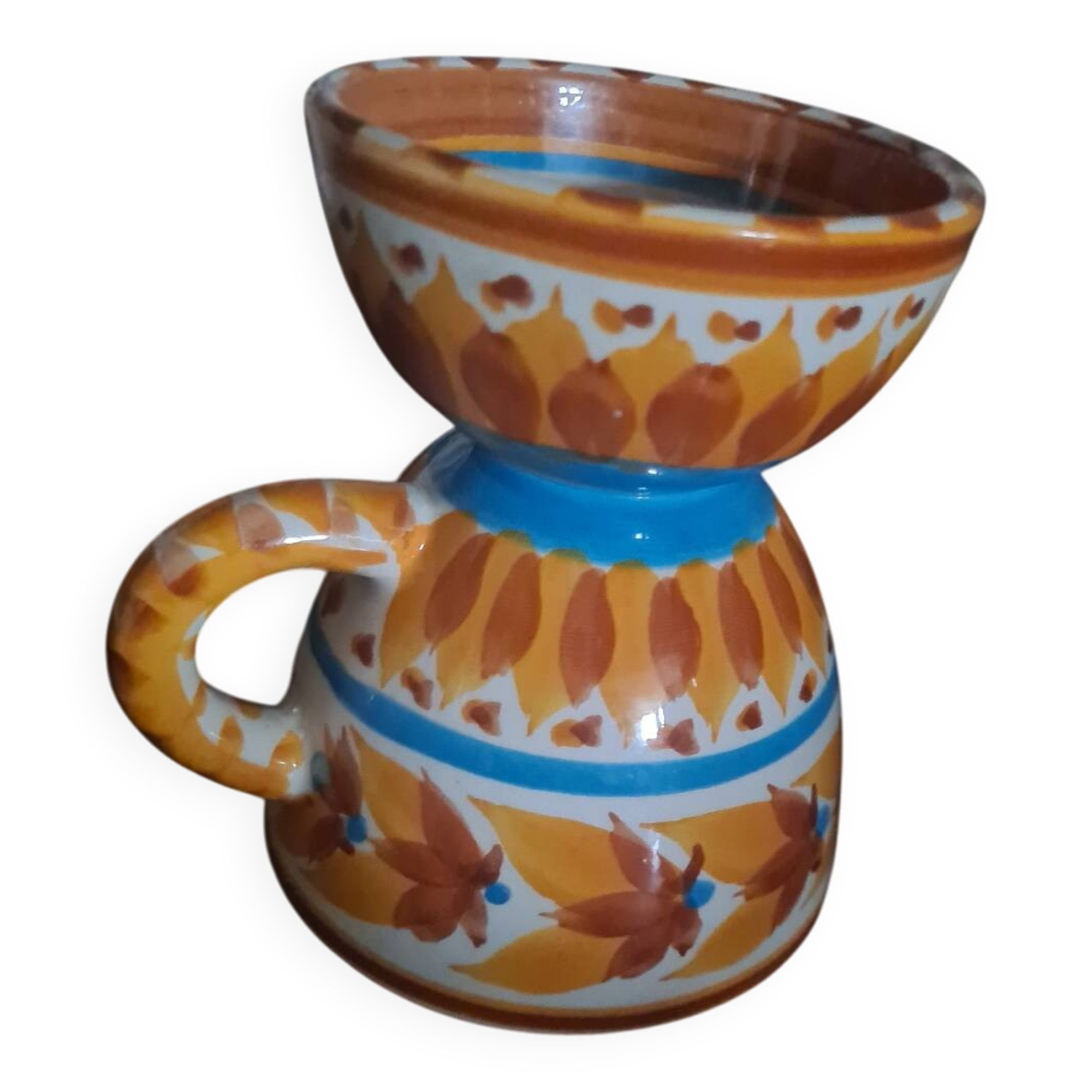 Chandelier / ceramic candlestick KORCY QUIMPER