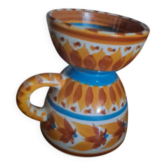 Chandelier / ceramic candlestick KORCY QUIMPER