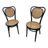Paire chaise bistrot  ZPM radomsko pour Thonet