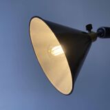 Vintage industrial three-arm wall light