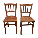 Pair of bistro chairs