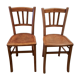Pair of bistro chairs
