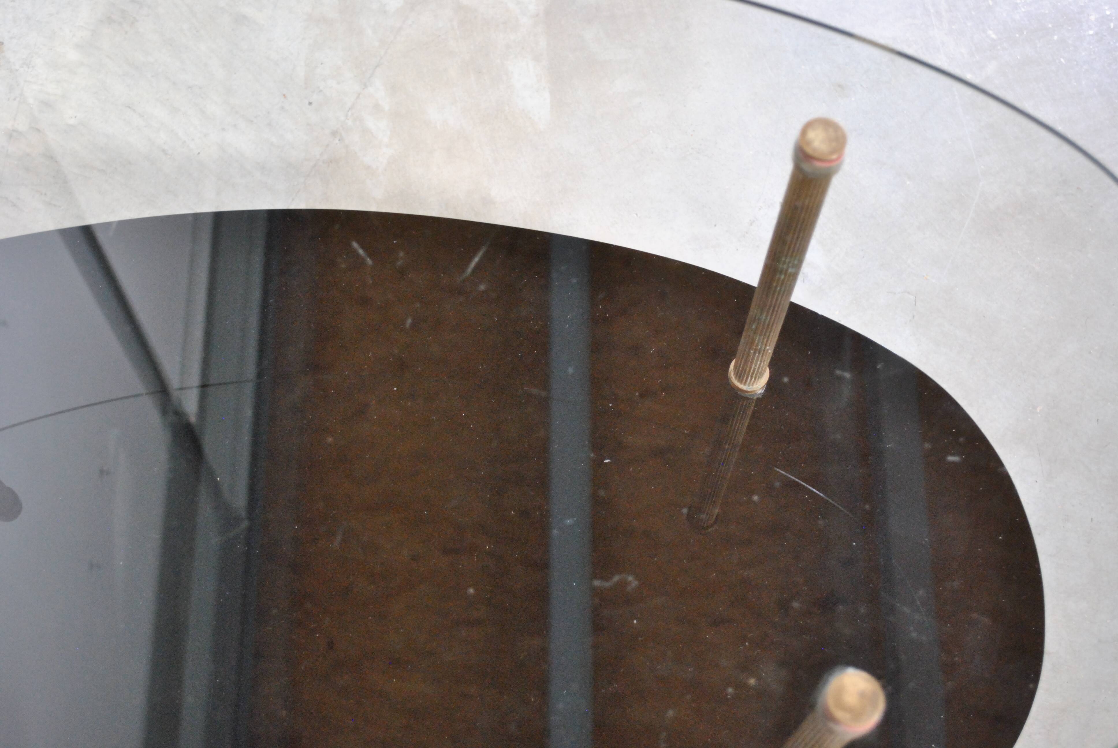 Glass coffee table 1960