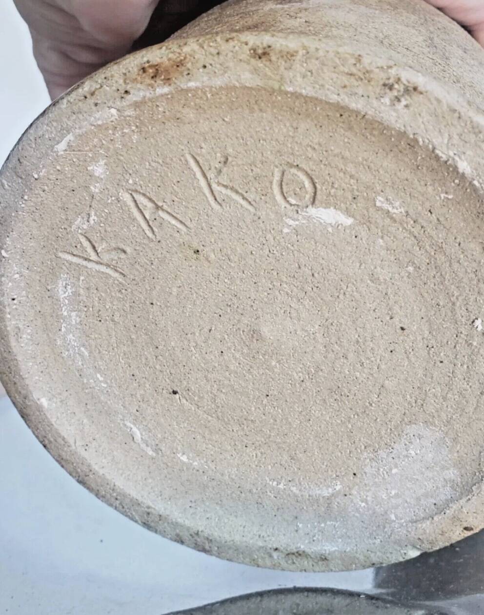 Kako Topouria (1960) - Ceramics - Vase - Zoomorphic - Signed - XX