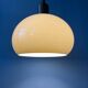 Vintage beige mushroom suspension in acrylic glass