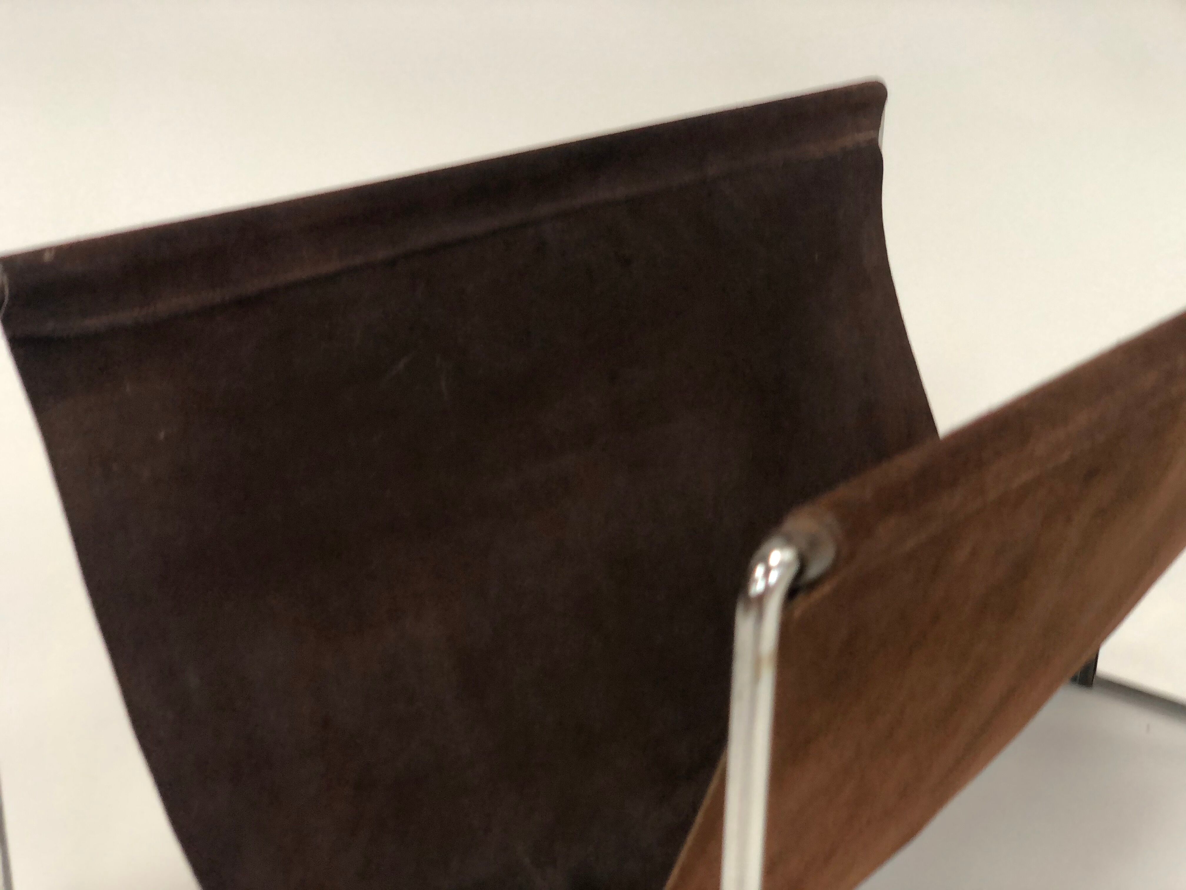 Porte magazines en métal, 60/70 design Pays-Bas