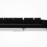 2 x B&B Italia Charles Large sofa