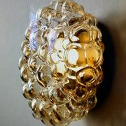 Pair of Bubble-Helana Tynell wall lights or ceiling lights from the 1970s.