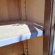 Art Deco 3-door glass bookcase