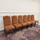 Set of Classic English Upholstered Chesterfield Chairs