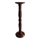 Ancient turned wooden pedestal