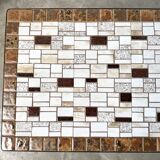 Modernist coffee table in glazed ceramic, circa 1960