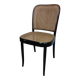 Wooden and cane chair
