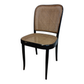 Wooden and cane chair