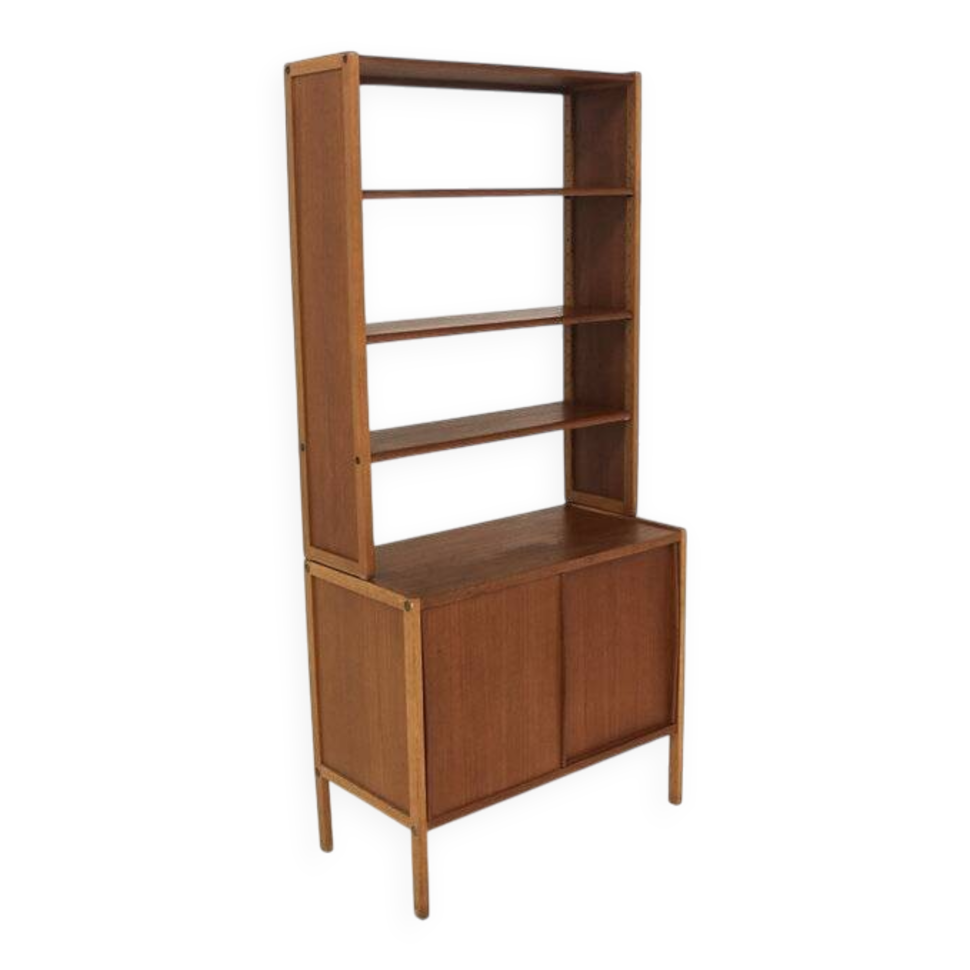 Scandinavian teak bookcase, Bertil Fridhagen, Bodafors, Sweden, 1960