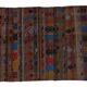 Vintage Turkish hallway rug 98x282 cm