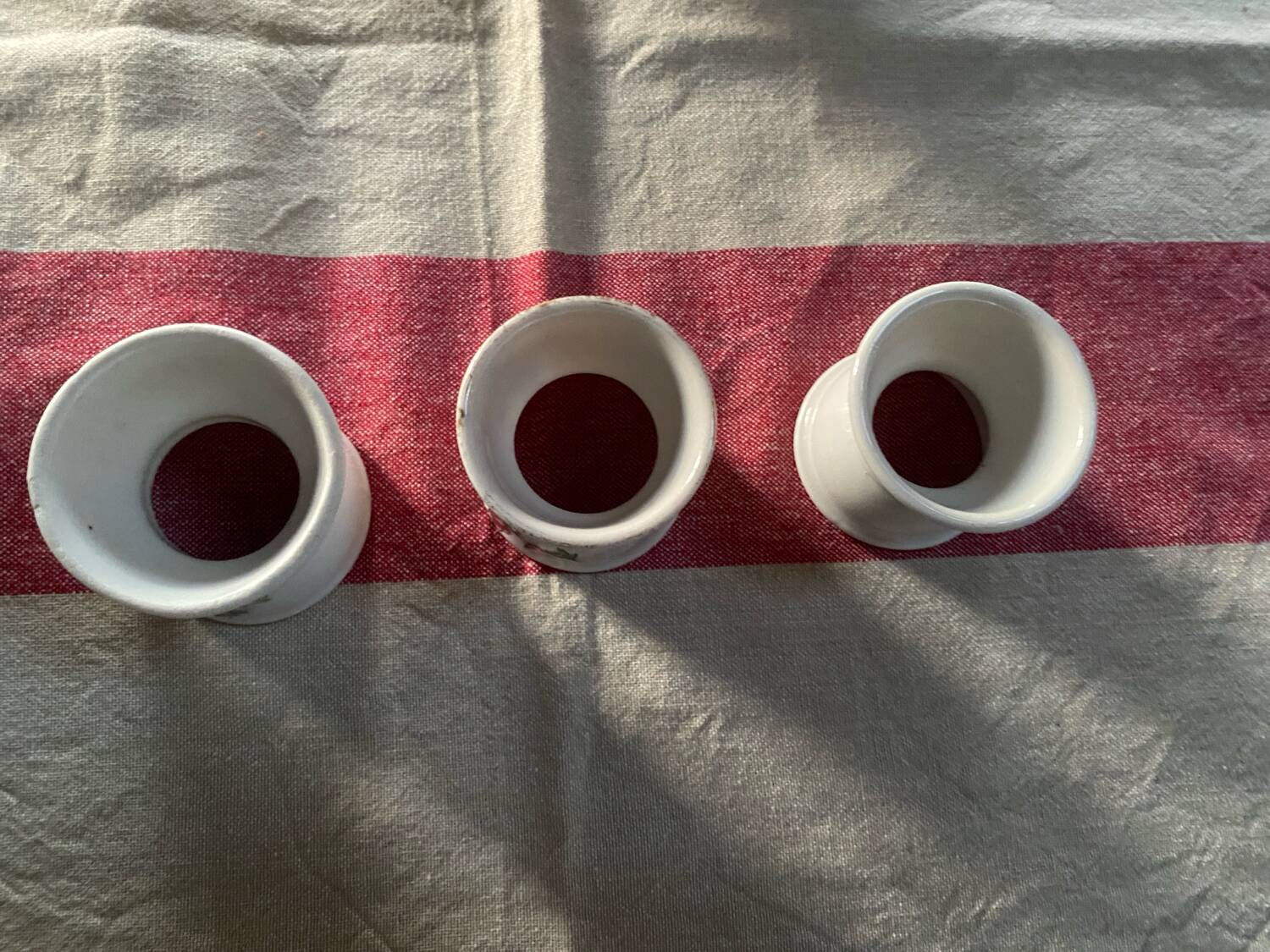 Lot de 3 coquetiers diabolos anciens