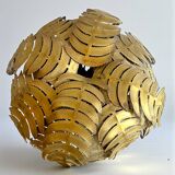 Palm Tree Lamp Maison Jansen, Christian Techoueyres, 65cm, Circa 1970