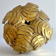 Lampe Palmier Maison Jansen, Christian Techoueyres, 65cm,  Circa 1970
