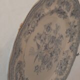 Set of 4 plates in English earthenware