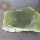 Brutalist ashtray in green oxyx