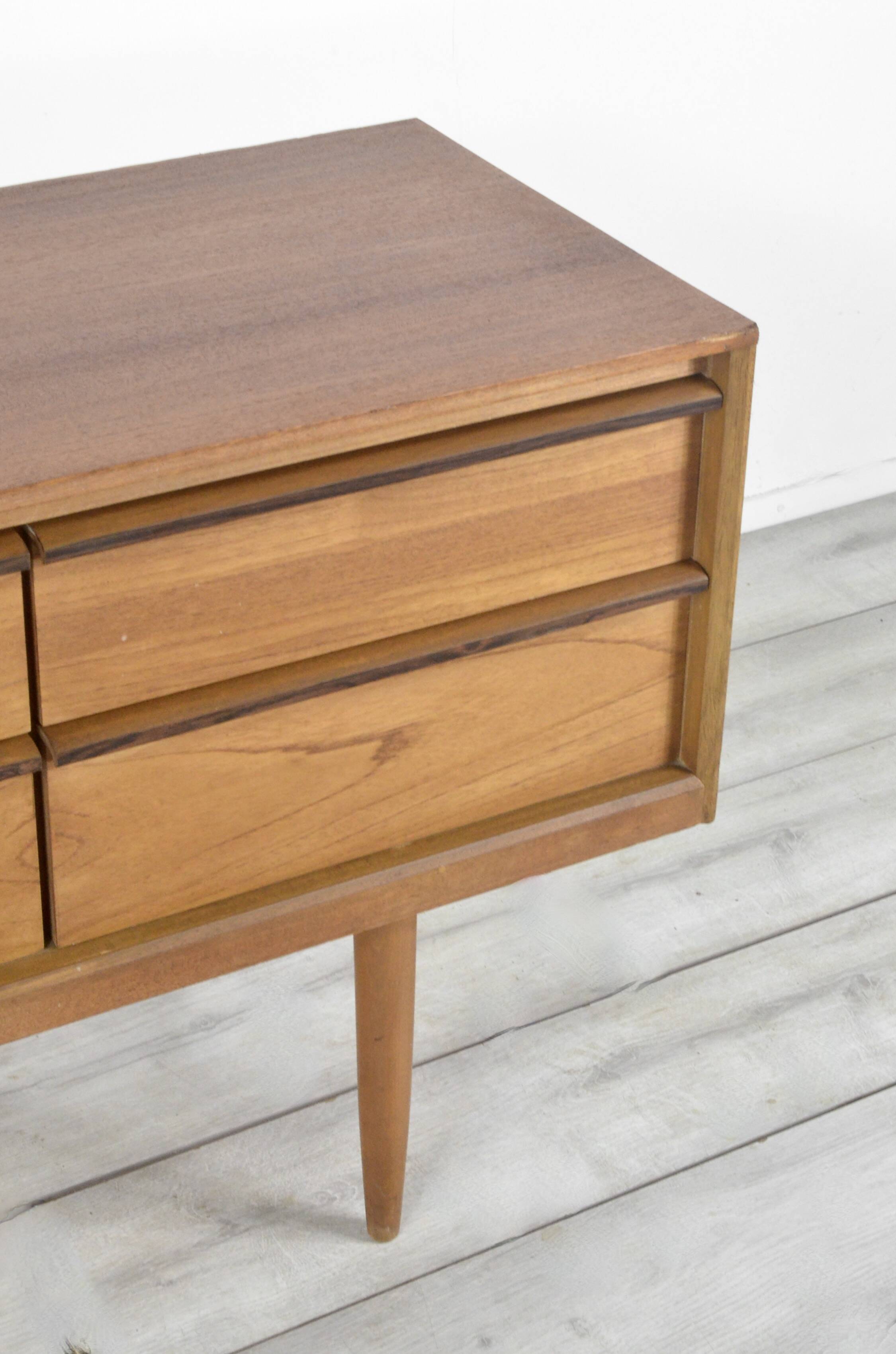 Vintage Austinsuite Teak Dressing Table Drawers Sideboard Delivery Midcentu