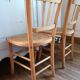 Lot de 2 chaises bistrot en bois