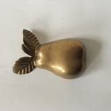 PEAR 1960 1970 vintage brass