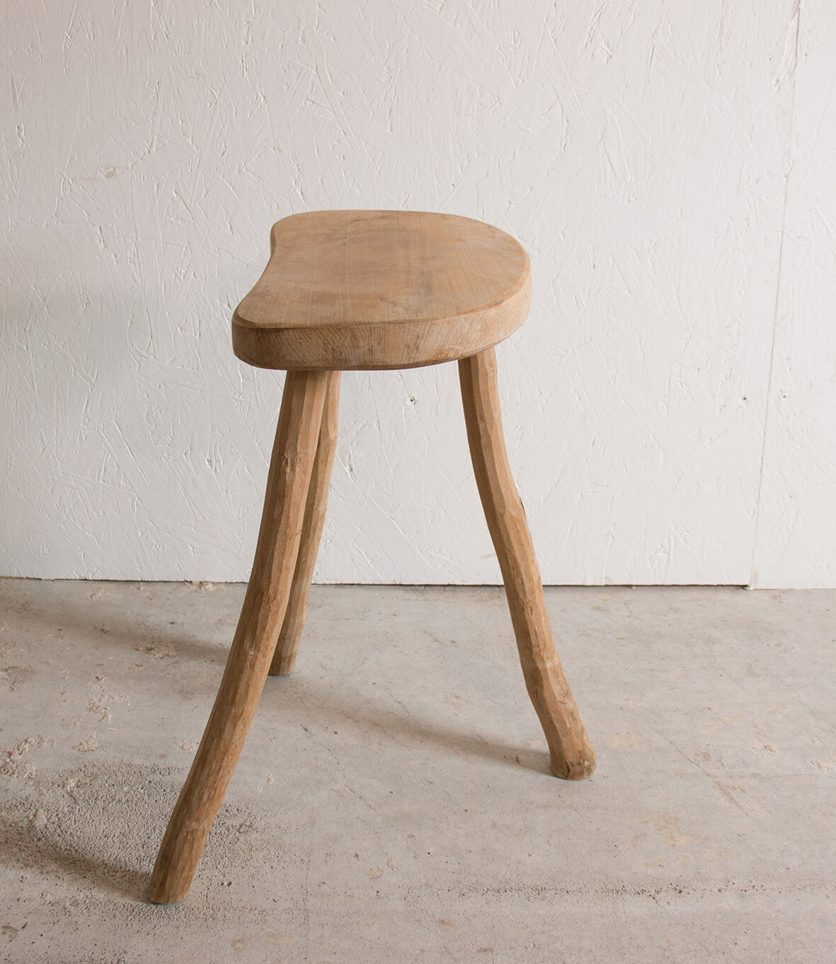 Tripod wooden stool